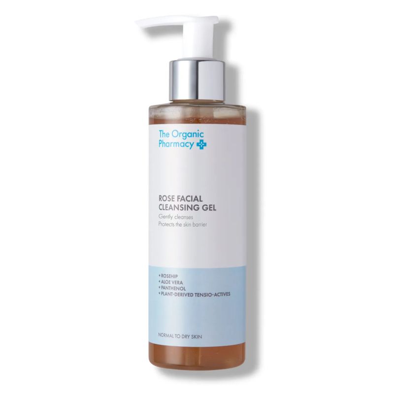The Organic Pharmacy Rose Facial Cleansing Gel NEW