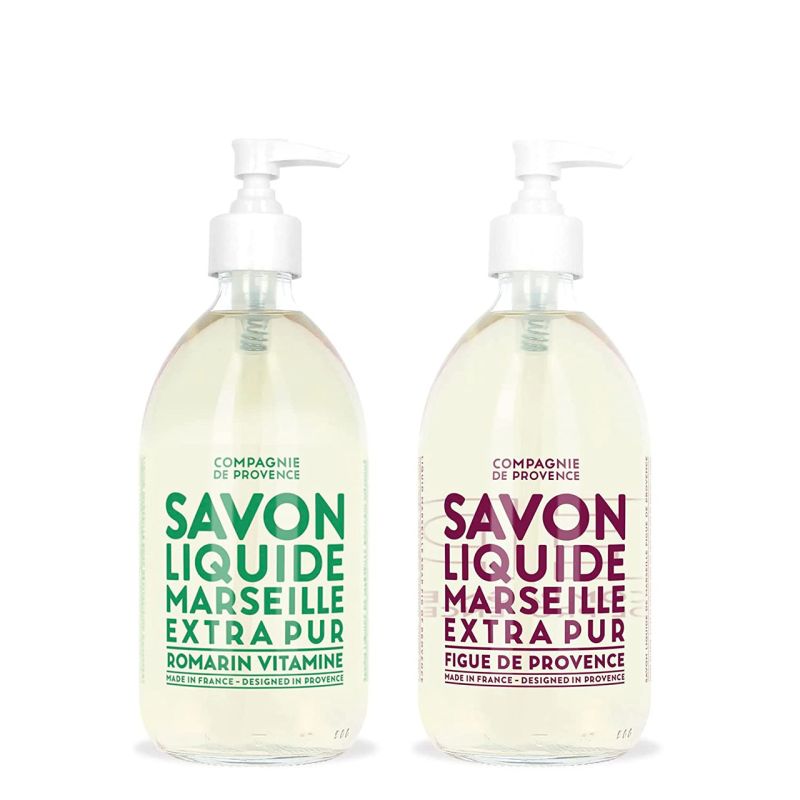 La Compagnie de Provence Liquid Soap Marseille 300ml Revitalizing Rosemary