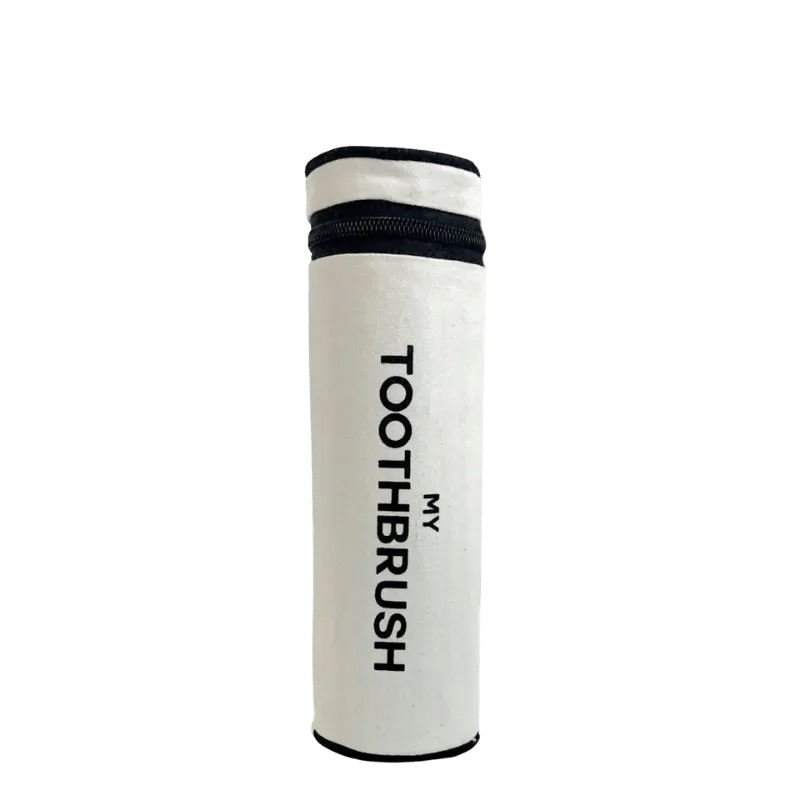 Bag-all cosmetic bag "My Toothbrush", natural
