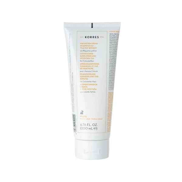 Korres Conditioning rinse Sunflower & Mountain Tea for colored hair