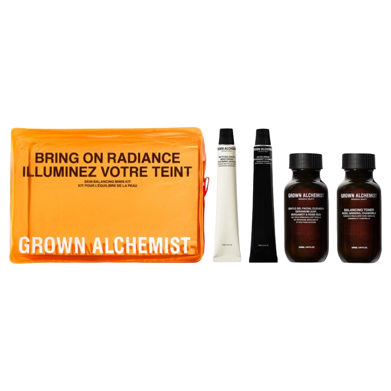 Grown Alchemist RADIANCE Skin Balancing Minis Kit limited edition