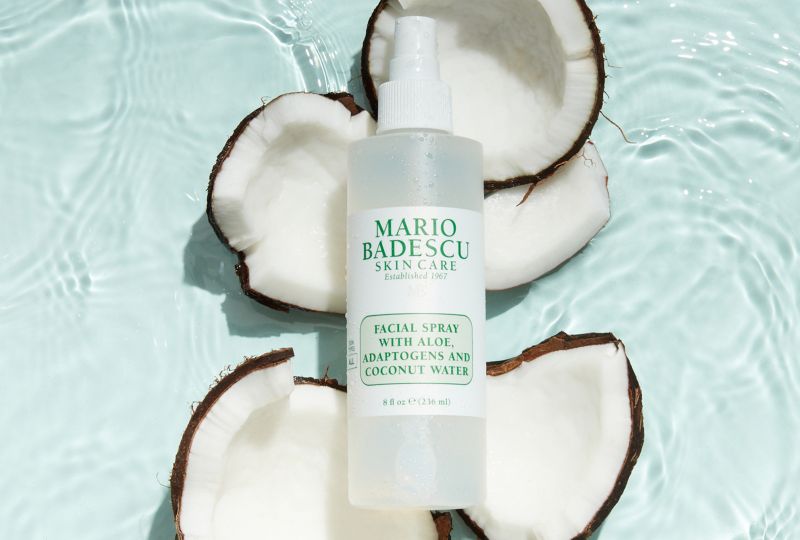 Mario Badescu Skincare Facial Spray with Aloe, Adaptogens & Coconut Water Travel Size