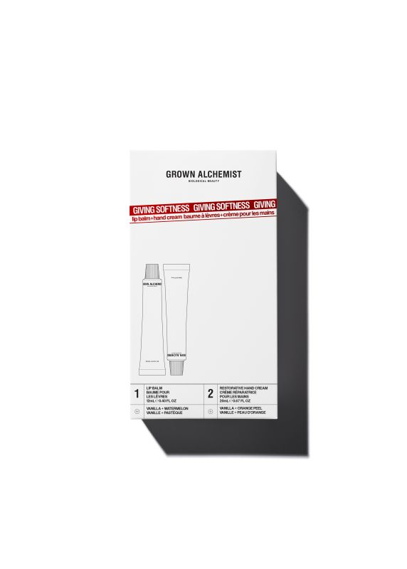 Grown Alchemist Giving Softness Set Limited Edition Lip and Hand Care