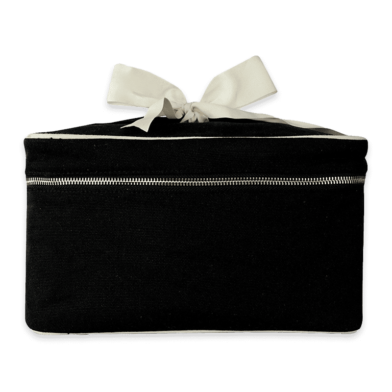 Bag-all Large beauty box without text, black