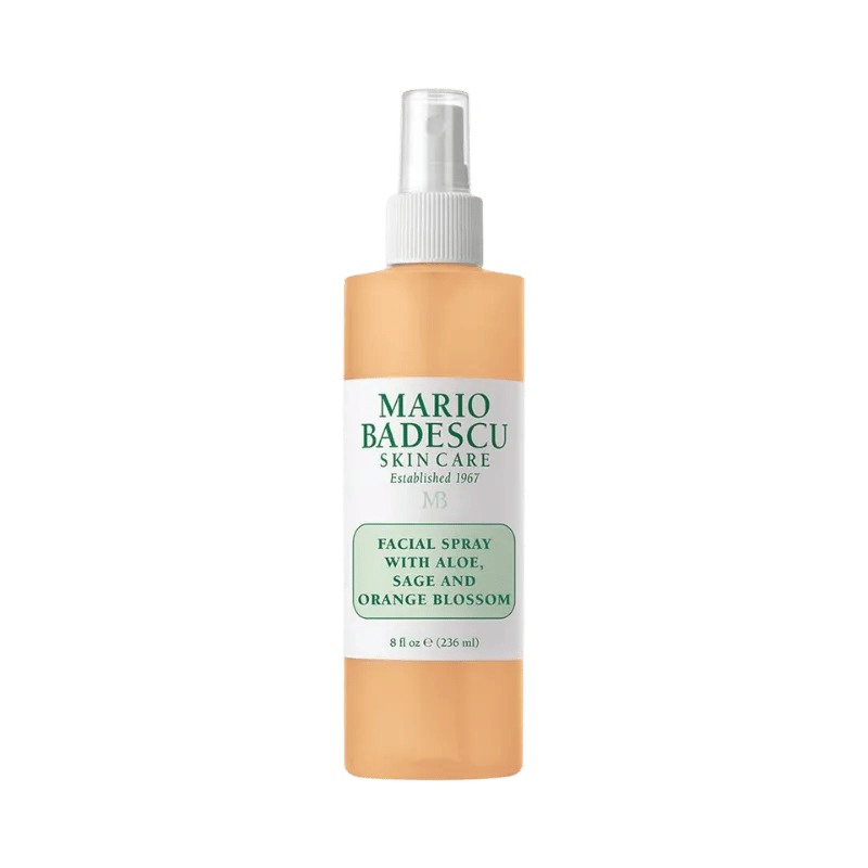 Mario Badescu Skincare Facial Spray with Aloe, Sage & Orange Blossom Travel Size