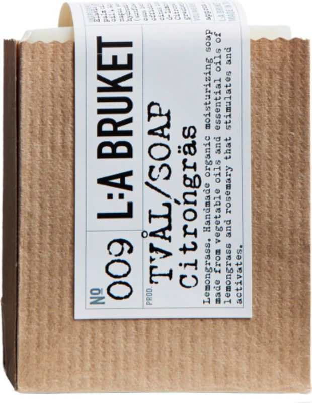 L:A BRUKET No. 009 Bar Soap Lemongrass