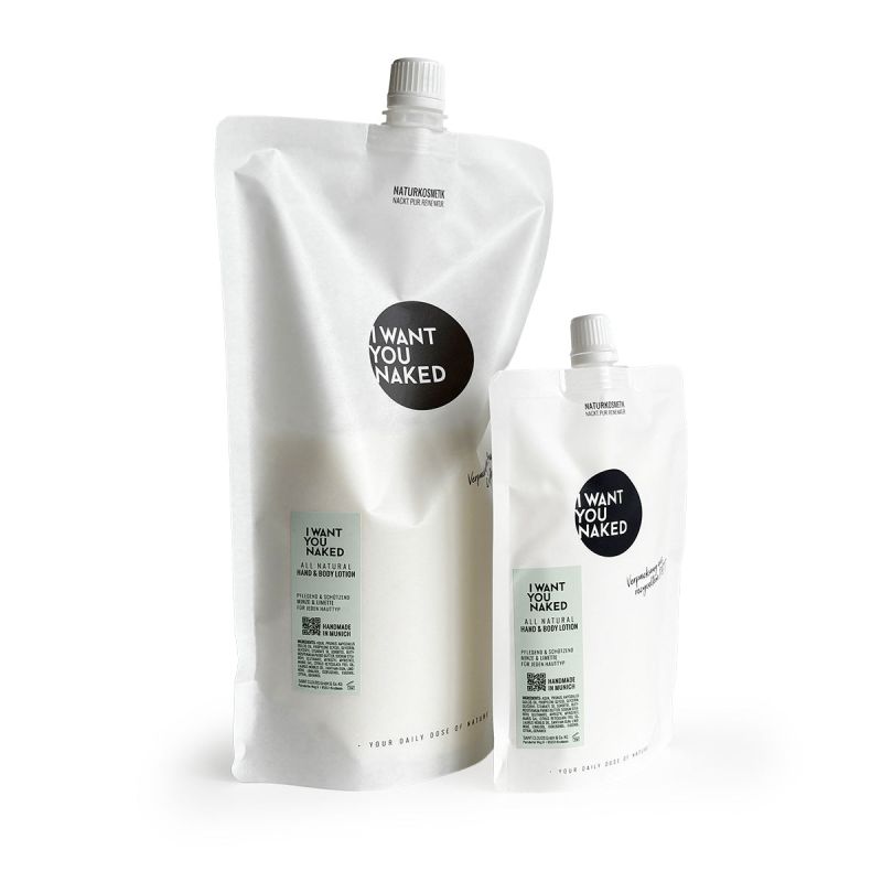 I want you naked THE LIQUID For Heroes with lime & mint 1000ml refill