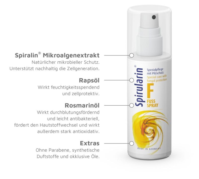 OceanPharma Spirularin F Foot Spray
