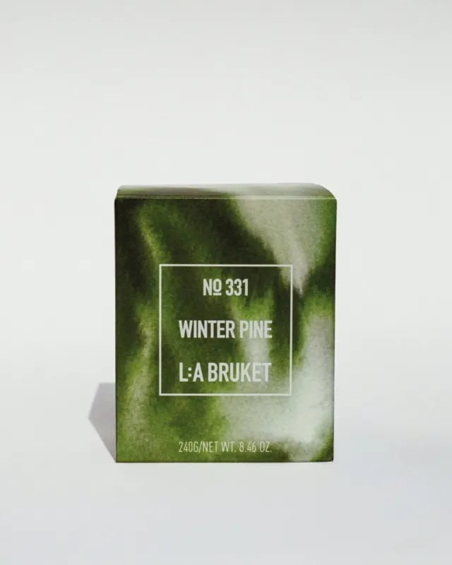 L:A BRUKET No. 331 Candle Winter Pine ltd. Edition