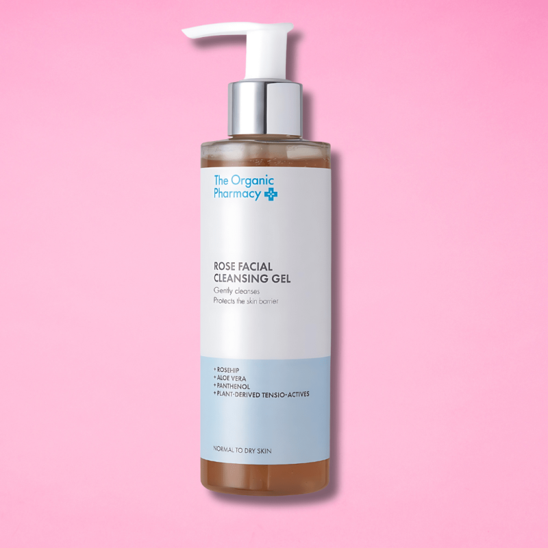 The Organic Pharmacy Rose Facial Cleansing Gel NEW