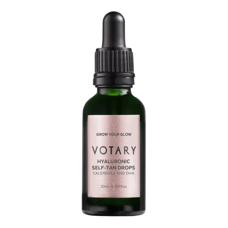 VOTARY Hyaluronic Self-Tan Drops, Calendula and DHA