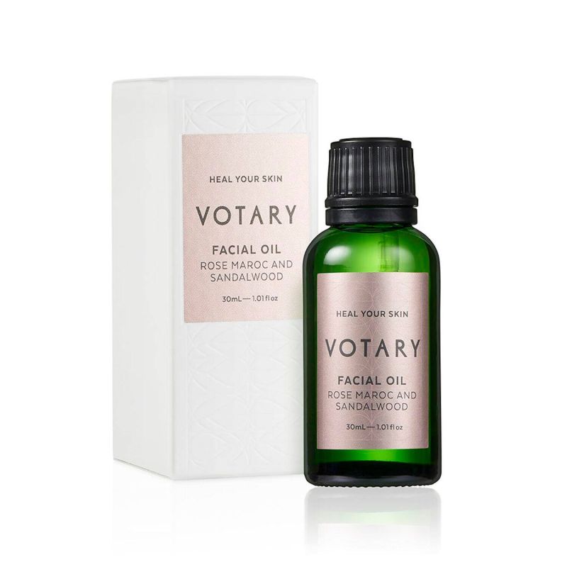 VOTARY Facial Oil Rose Maroc & Sandalwood
