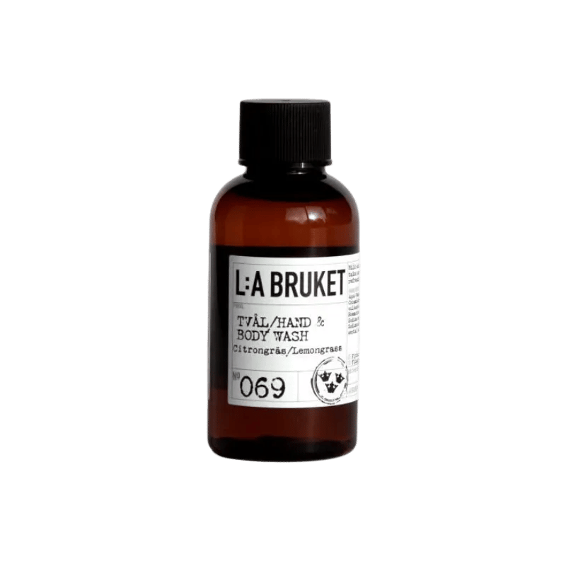 L:A BRUKET No. 069 Hand & Body Wash Lemongrass travel size