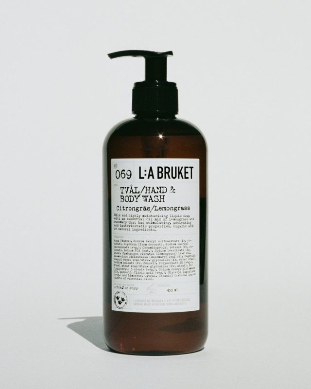 L:A BRUKET No. 069 Hand & Body Wash Lemongrass Refill