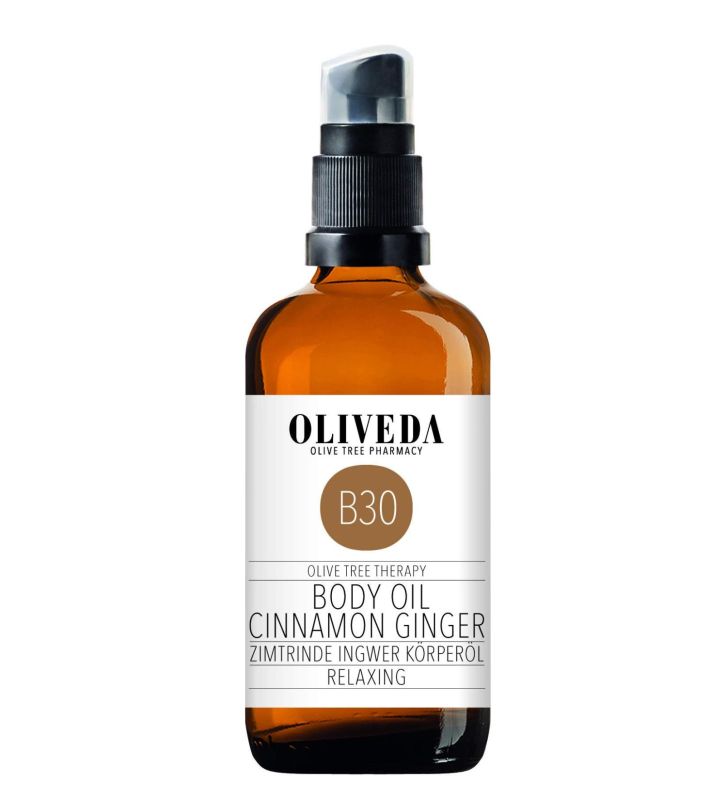 OLIVEDA B30 Body Oil Cinnamon Bark Ginger Relaxing