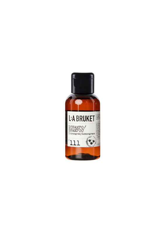 L:A BRUKET No. 111 Shampoo Lemongrass travel size