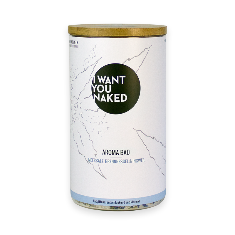 I want you naked RESET BABY Aroma Bath with Sea Salt, Nettle & Ginger