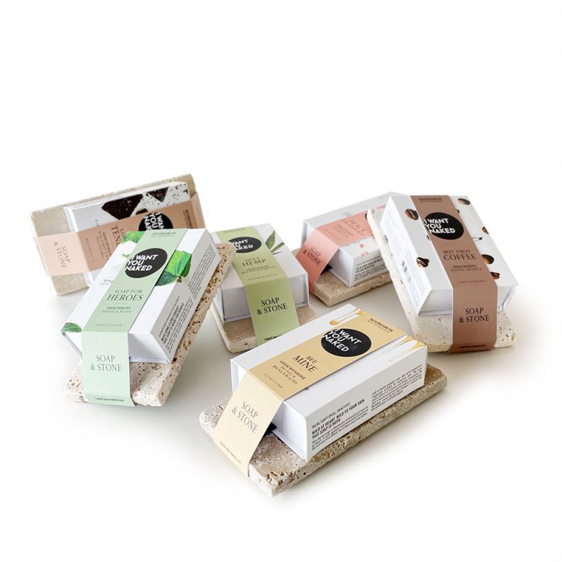 I want you naked SOAP & STONE Naked Stone with facial soap LOVE ME TENDER