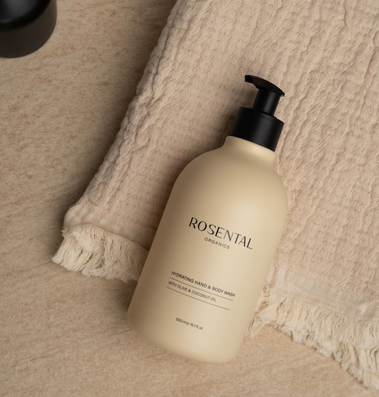 Rosental Organics Rosental Hand & Body Wash - Olive + Coconut Oil Duschgel