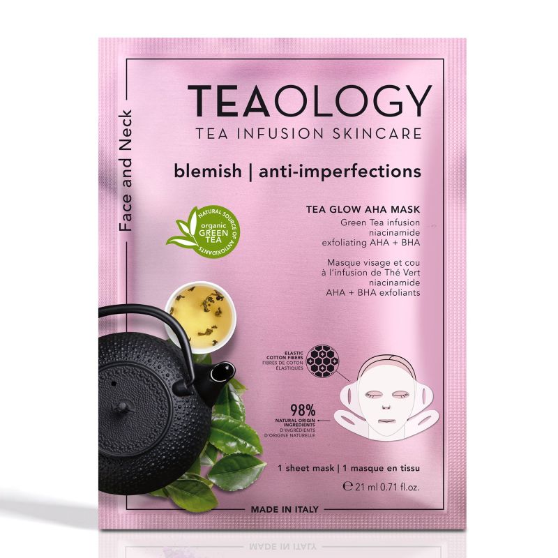 TEAOLOGY Tea Glow AHA Mask Face Mask