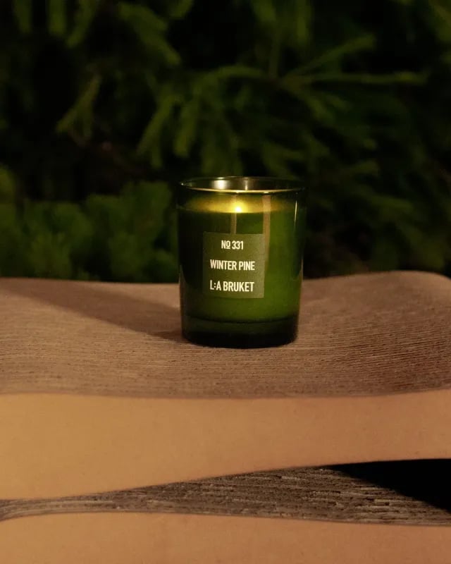 L:A BRUKET No. 331 Candle Winter Pine ltd. Edition