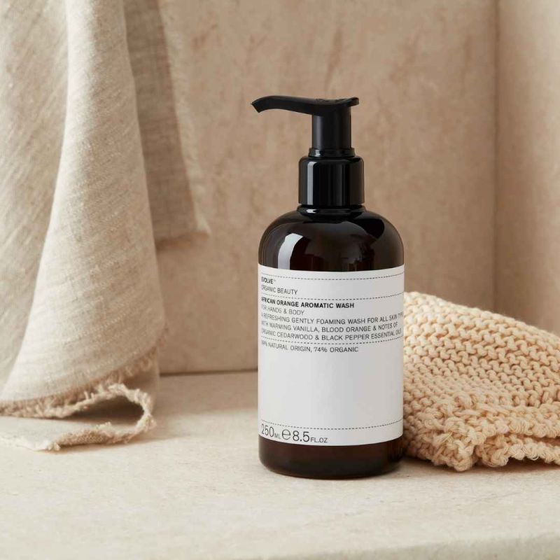 EVOLVE Organic Beauty African Orange Body Wash PROMOTION