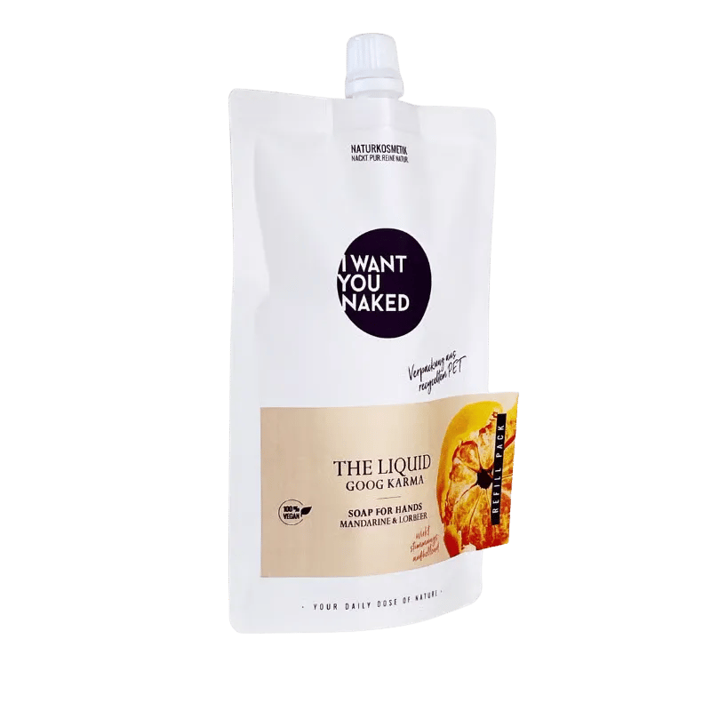 I want you naked THE LIQUID Good Karma with Mandarin & Bay Leaf Refill 1000ml