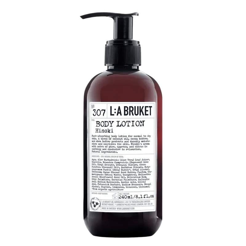 L:A BRUKET No. 307 NEW Body Lotion Hinoki