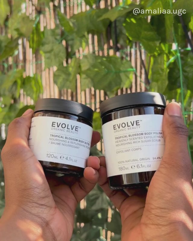 EVOLVE Organic Beauty Tropical Blossom Body Polish