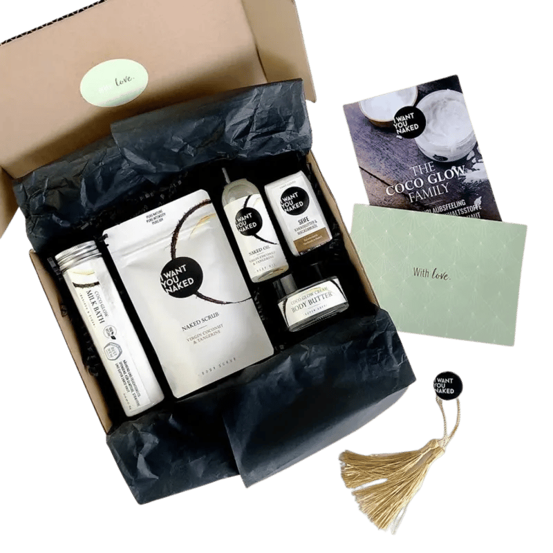 I want you naked FANTASTIC FIVE Coco Glow Box with 5 mini sizes