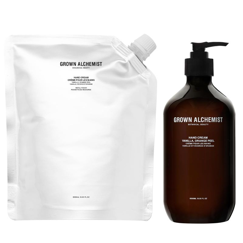 Grown Alchemist Hand Cream Vanilla & Orange Peel Refill 500ml