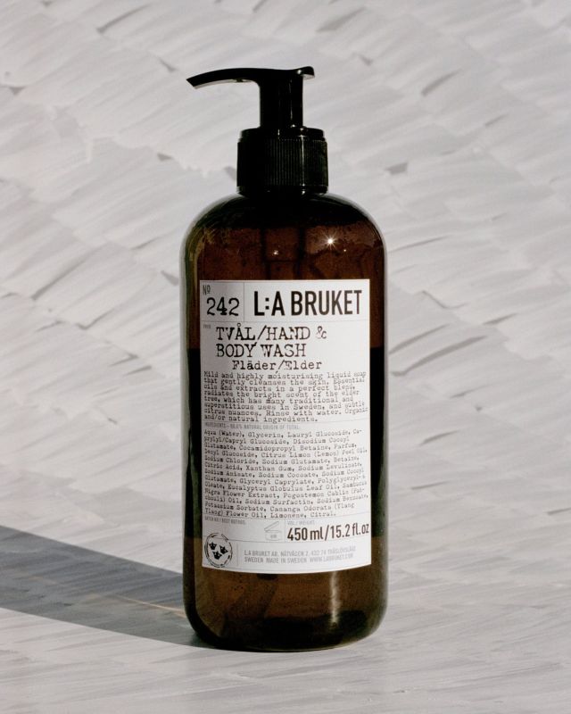 L:A BRUKET No. 242 Hand & Body Wash Elder 450ml