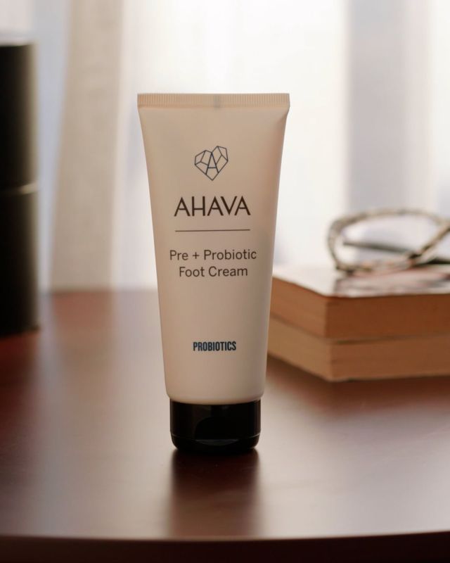Ahava Pre + Probiotic Foot Cream