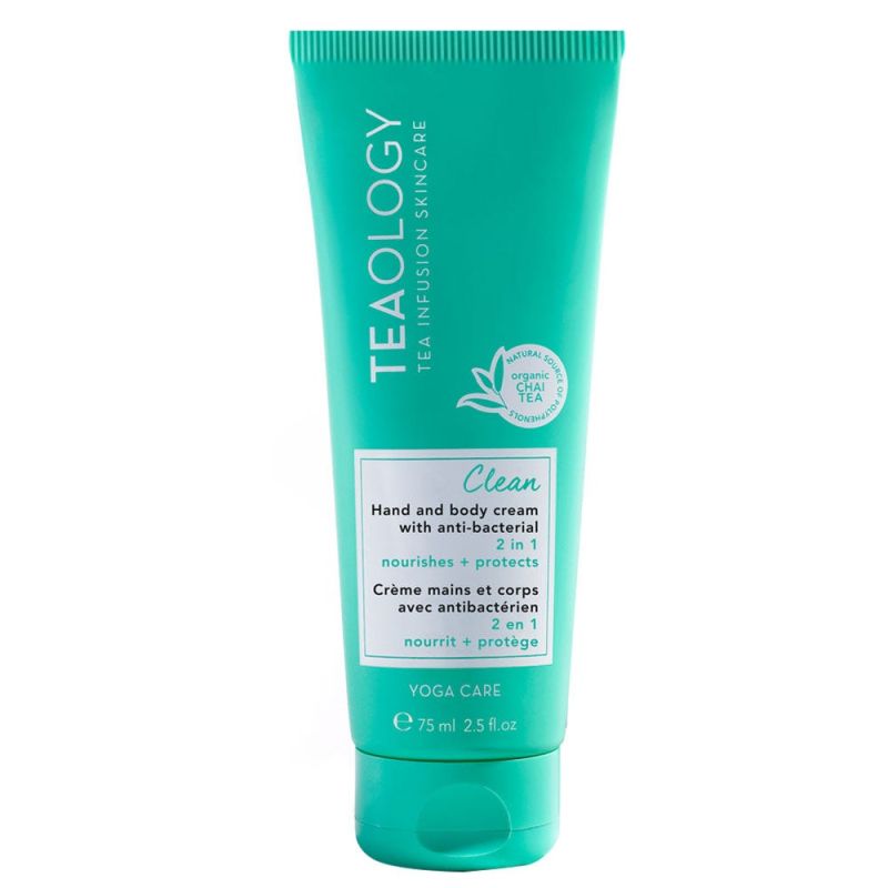 TEAOLOGY Yoga Care Clean Hand & Body Cream anti-bacterial