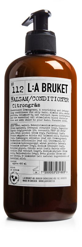 L:A BRUKET No. 112 Conditioner Lemongrass 450ml