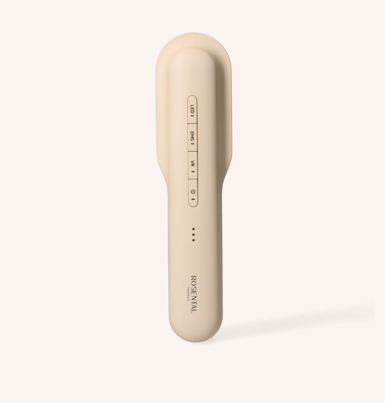 Rosental Organics Rosental LED Hair Brush Advanced Beauty Tool | With EMS and Red Light