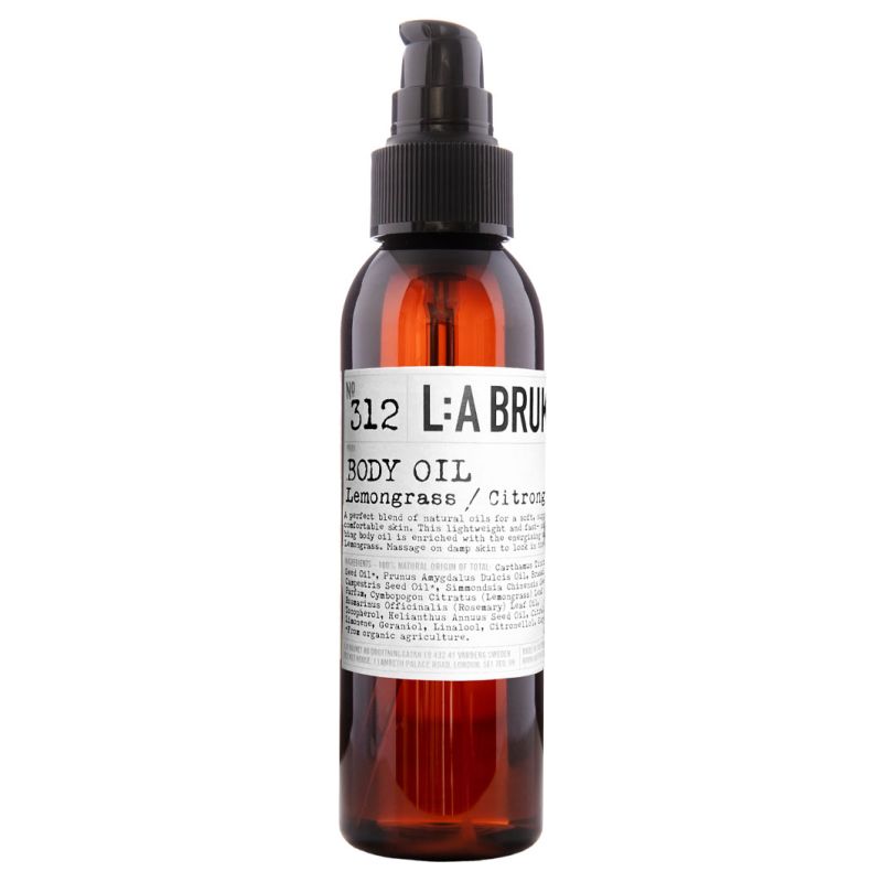 L:A BRUKET No. 312 Body Oil Lemongrass body oil