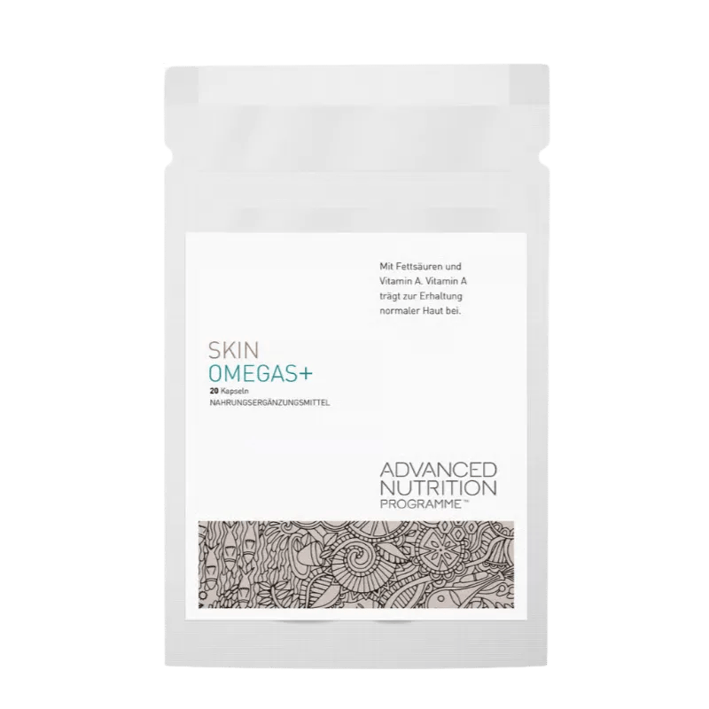 ADVANCED NUTRITION PROGRAMME Skin Omegas+ travel size 20 pieces