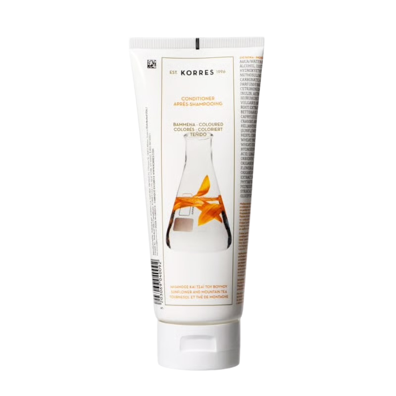 Korres Conditioning rinse Sunflower & Mountain Tea for colored hair