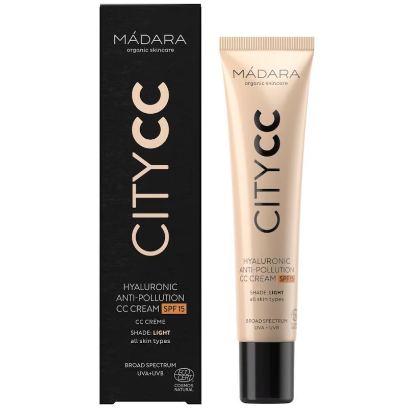 MADARA Organic… MADARA Organic Skincare CITY CC Hyaluronic Anti-pollution CC cream SPF15 - LIGHT