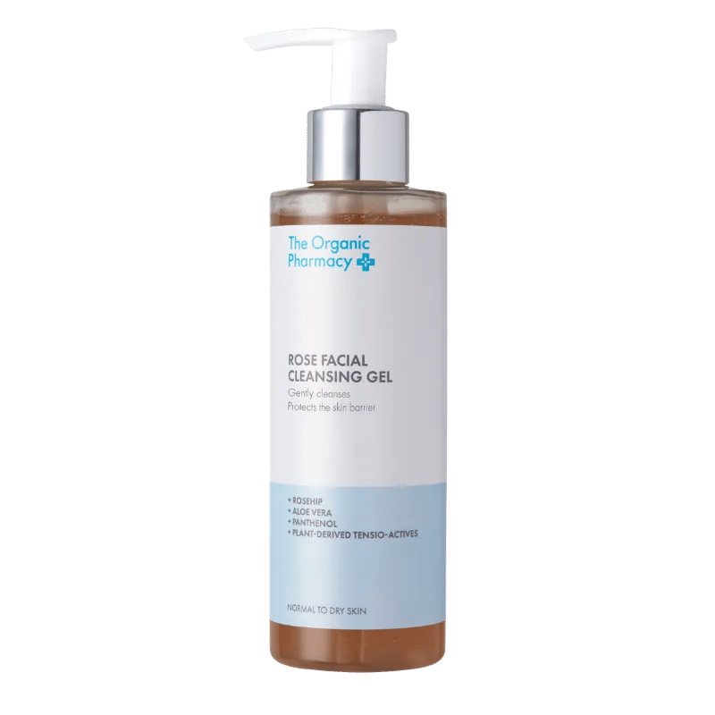 The Organic Pharmacy Rose Facial Cleansing Gel NEW