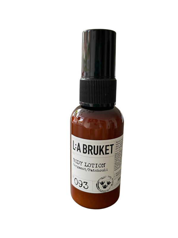L:A BRUKET No. 093 Body Lotion Bergamot/Patchouli travel size