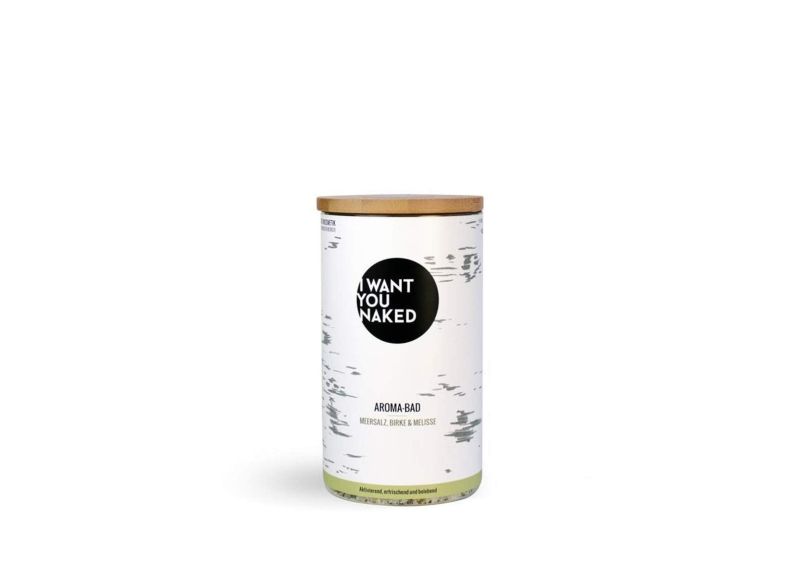 I want you naked RECHARGE BABY Aroma Bath with Sea Salt, Birch & Lemon Balm