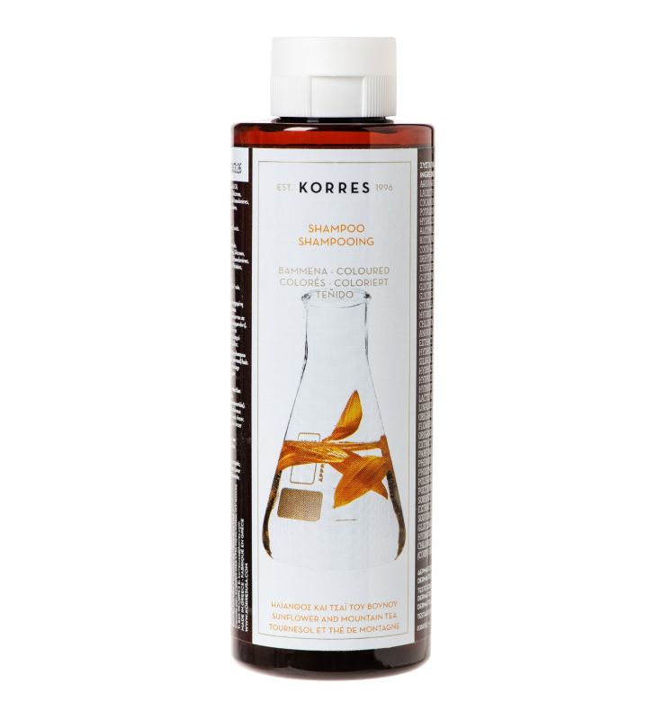 Korres SUNFLOWER & MOUNTAIN TEA Hair Care Set