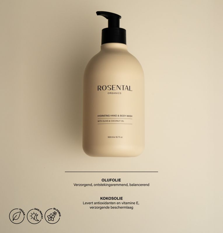 Rosental Organics Rosental Hand & Body Wash - Olive + Coconut Oil Duschgel