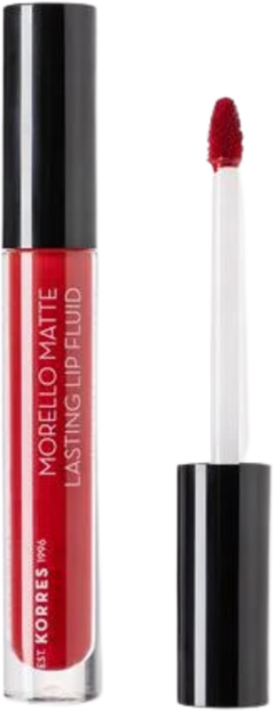 Korres MORELLO Matte Lasting Lip Fluid Brick Red 59