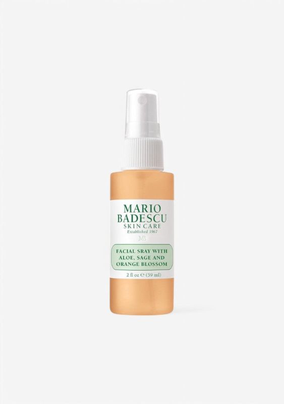 Mario Badescu Skincare Facial Spray with Aloe, Sage & Orange Blossom Travel Size