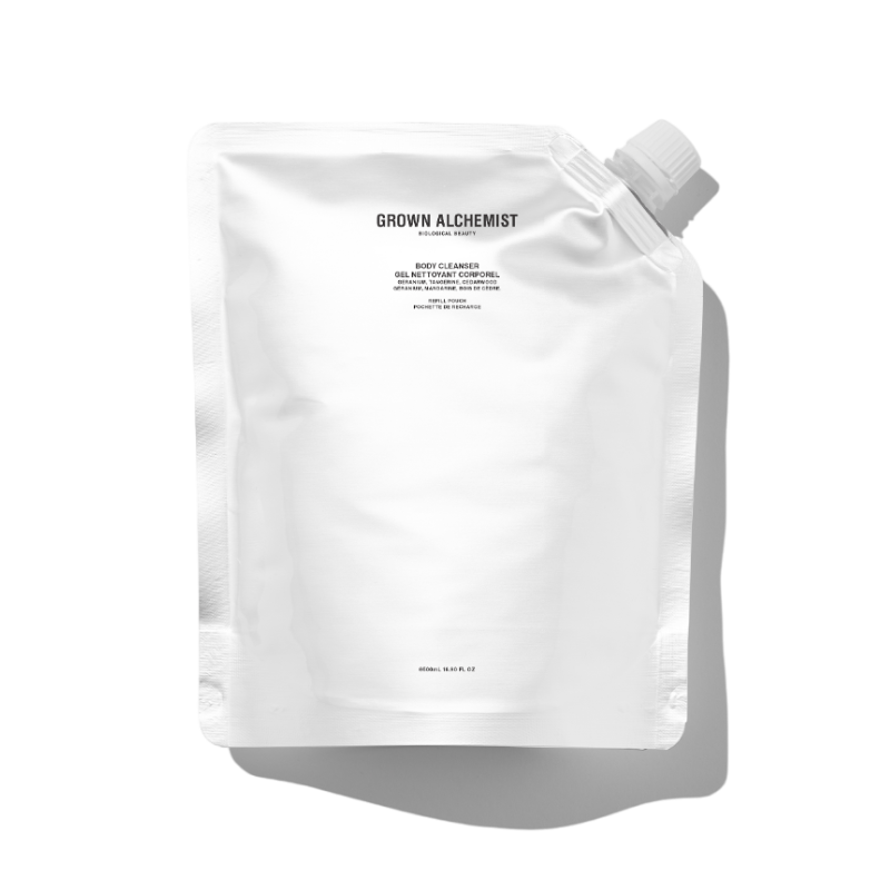 Grown Alchemist Body Cleanser: Geranium, Tangerine, Cedarwood Refill 500ml