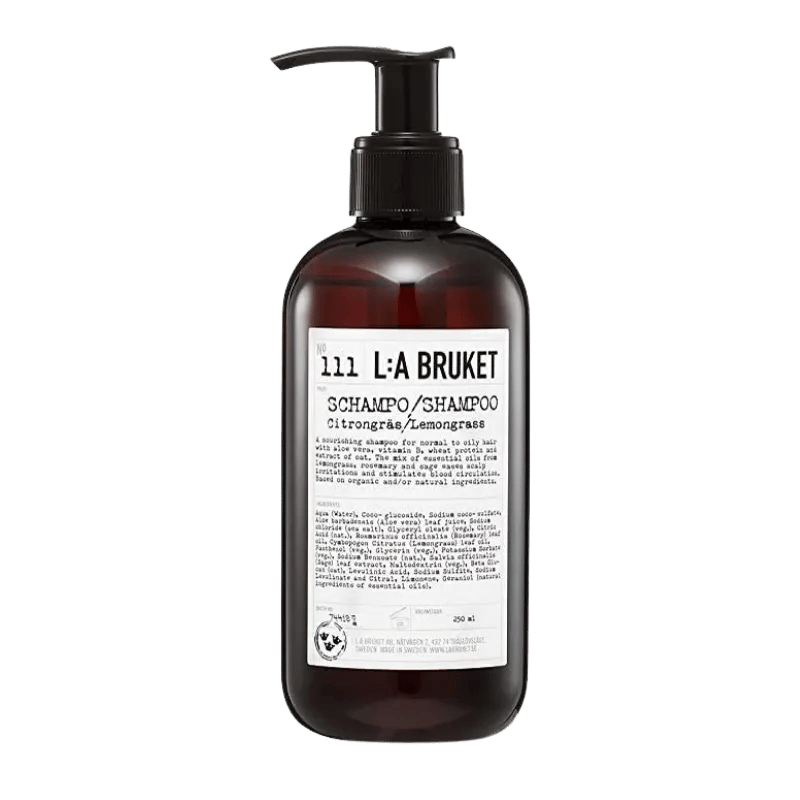 L:A BRUKET No. 111 Shampoo Lemongrass travel size