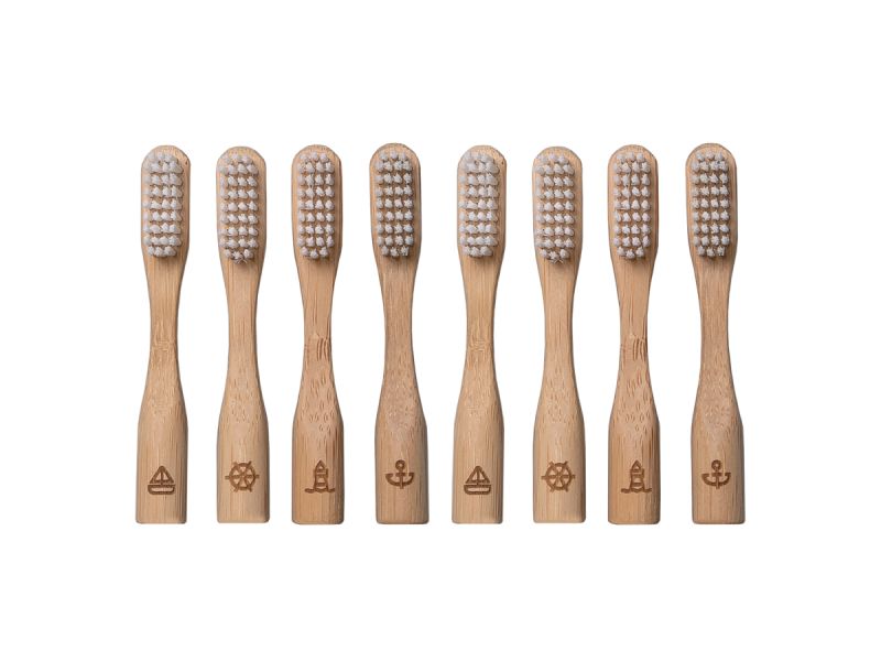 greenanker 8 replacement heads for bamboo toothbrush